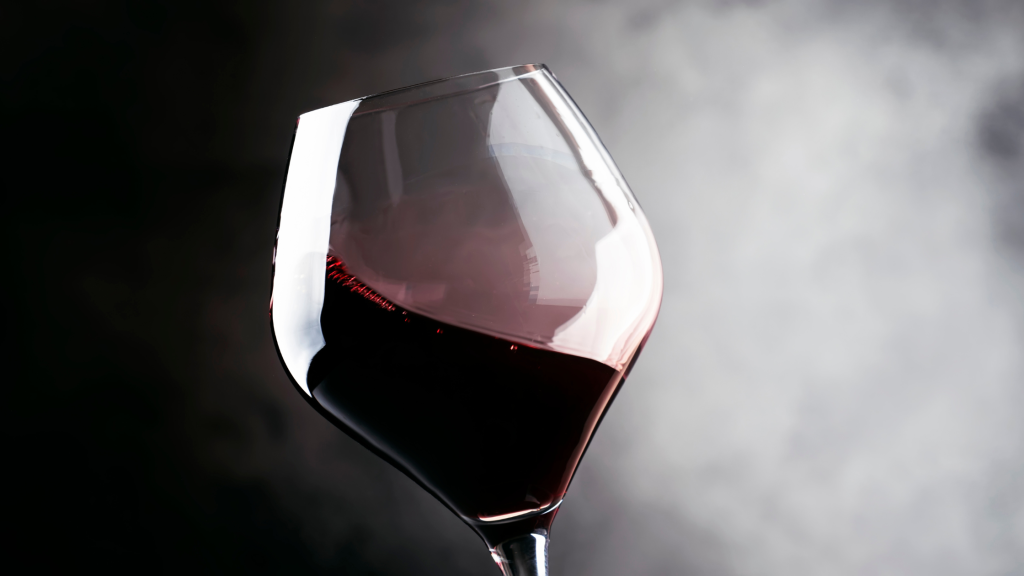 cabernet sauvignon in a glass
